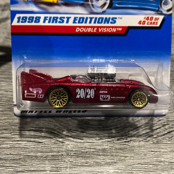 Hot Wheels | 1998 First Editions #40 of 40 Cars: Double Vision - 1:64 Scale - Picture 4 of 9